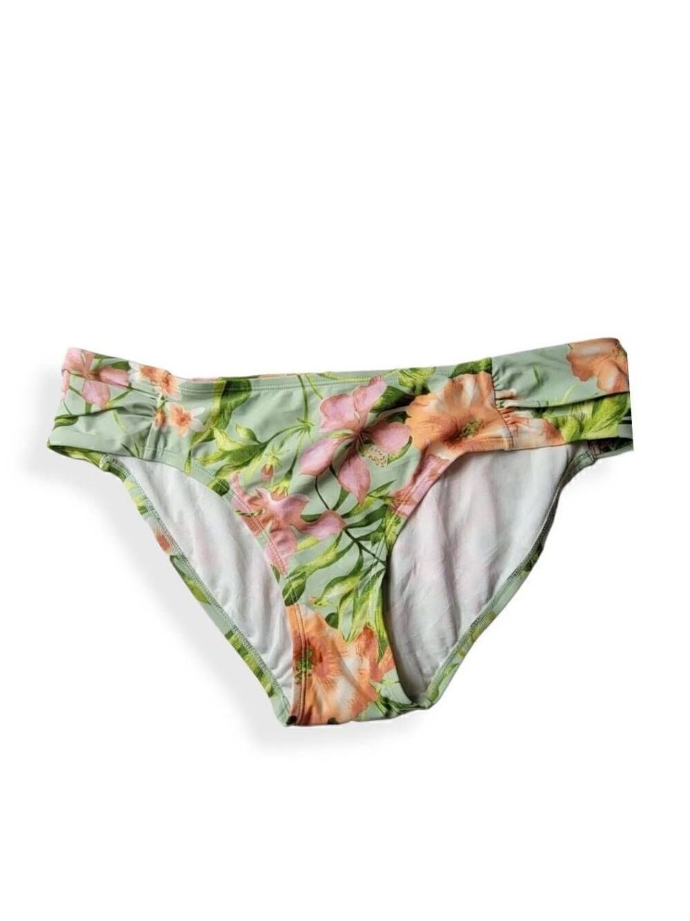 Kona Sol Floral Medium Coverage Hipster XL 16-18